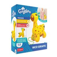 Juguete De Arrastre Nico La Jirafa - Funskook
