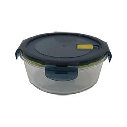 Recipiente Redondo Negro 900 Ml - Nordika