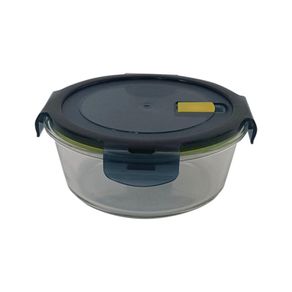 Recipiente Redondo Negro 900 Ml - Nordika
