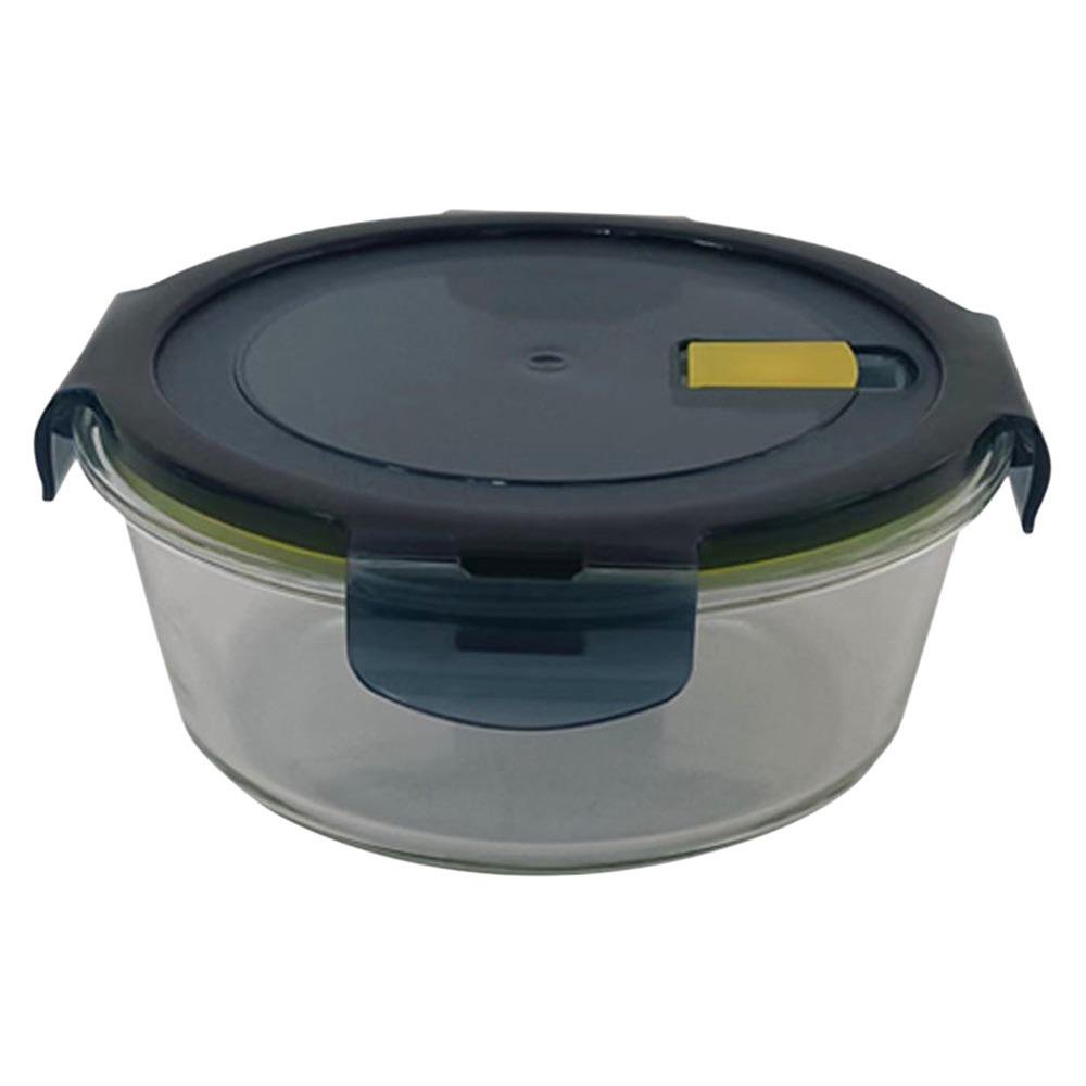 Contenedor Redondo de 900 ml Color Negro