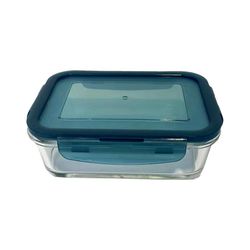 Recipiente Rectangular Azul 850 Ml - Nordika