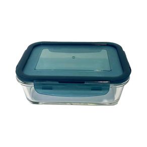Recipiente Rectangular Azul 850 Ml - Nordika