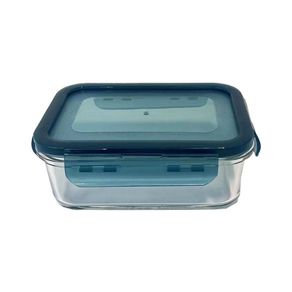 Recipiente Rectangular Azul 350 Ml - Nordika