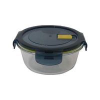 Recipiente Rectangular Negro 350 Ml - Nordika