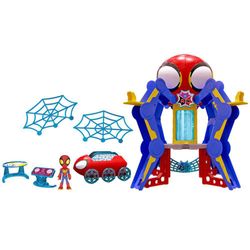 Set De Juego Aracnocuartel De Los Web-Spinners - Spidey And His Amazing Friends