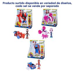 Set Figura Y Vehículo Diseños Surtidos - Spidey And His Amazing Friends