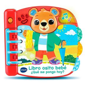 Libro Osito Bebé ¿Qué Me Pongo Hoy? - Vtech