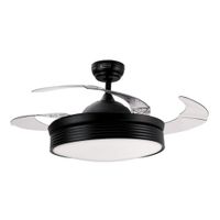Ventilador Volare Smart Negro 4 Aspas de 42 Plg - Masterfan