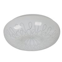 Lámpara DE Techo Plafón Blanco 18 W - Ikelite - Moderna