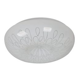 Lámpara DE Techo Plafón Blanco 18 W - Ikelite - Moderna