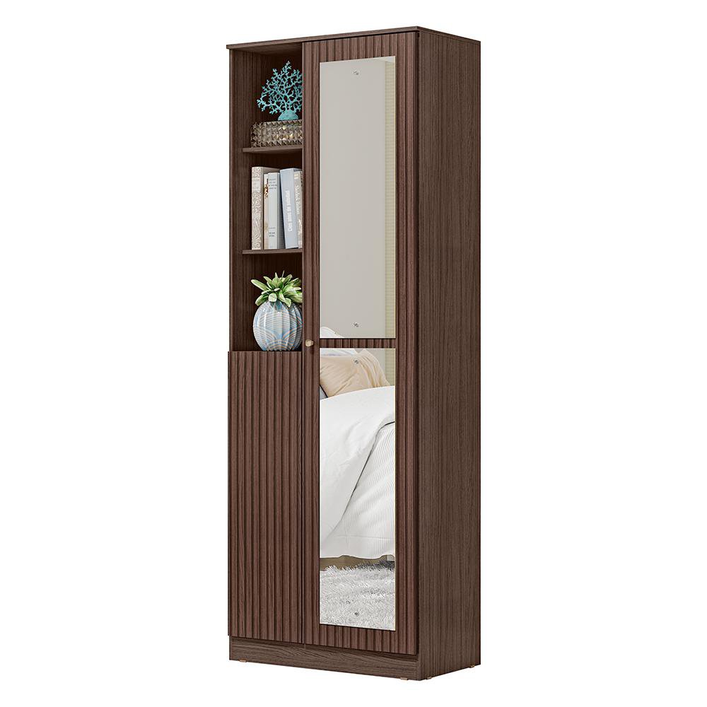Clóset Terra con Espejo y Repisas 36.5 x 65 x 181.2 Cm