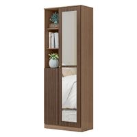 Armario Terra Con Espejo 36.5x65x181.2 Cm - Mx Moveis