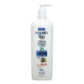 Crema Antibacterial Para Manos Y Cuerpo De 400 Ml - Neutroskin