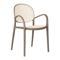Silla Lasso Beige de 57x56x85 Cm - Zmobili