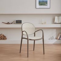 Silla Lasso Beige de 57x56x85 Cm - Zmobili