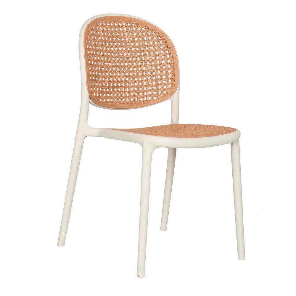 Silla Arianna 41.5 x 50 x 46–84.5 cm Color Café y Blanco