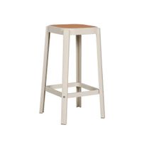 Banco Alto Lenox Café de 30x30x65 Cm - Zmobili