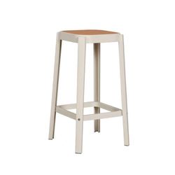 Banco Alto Lenox Café de 30x30x65 Cm - Zmobili