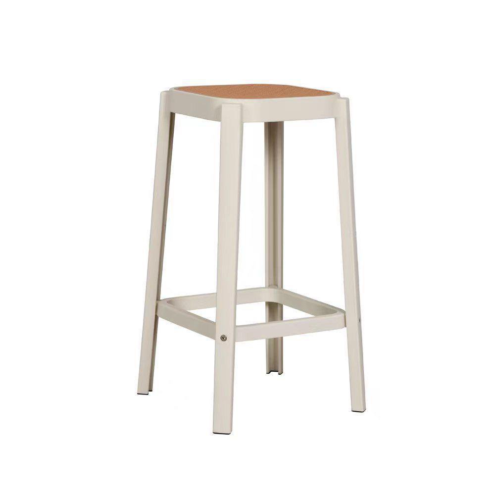 Banco Alto Lenox 30 x 30 x 65 cm Color Café
