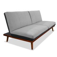 Sofá Cama Husky Gris de 183x93x83 Cm