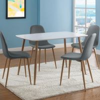 Comedor July con Mesa de Mdf 5 Pzas