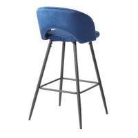 Silla de Bar Pireo Azul de 49x50x90 Cm