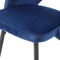 Silla de Bar Pireo Azul de 49x50x90 Cm
