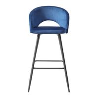 Silla de Bar Pireo Azul de 49x50x90 Cm