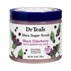 Exfoliante Corporal Black Elderberry 538 G - Dr. Teal´s