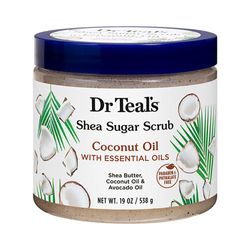 Exfoliante Corporal Coconut Oil 538 G - Dr. Teal´s