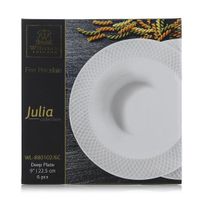 Set 6 Platos Hondos 9 Julia - Wilmax