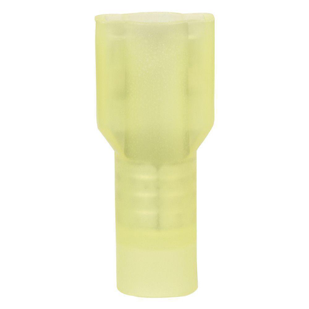 Terminal de Enchufe Hembra Aislado 0.25 a Presión 10 a 12 AWG Terminal De Enchufe Hembra 0…