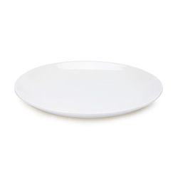 Plato De Cena Redondo De Porcelana - Wilmax