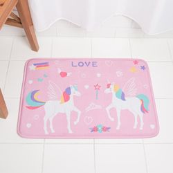 Alfombra Para Baño Diseño Unicornios De 40X60 Cm - Koala