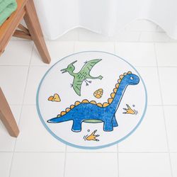 Alfombra Para Baño Diseño Dinos De 49 Cm - Koala