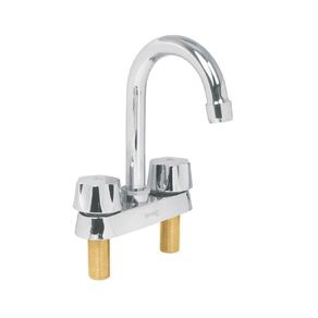 Mezcladora para Lavamanos Cuello Tipo Bar Llave Manija - Foset
