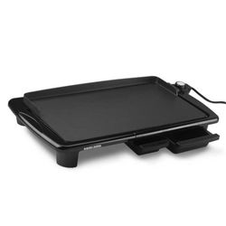 Parilla Eléctrica Antiadherente 1400W - Black & Decker