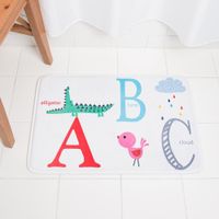 Alfombra Para Baño Diseño Letras De 40X60 Cm - Koala