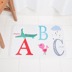 Alfombra Para Baño Diseño Letras De 40X60 Cm - Koala