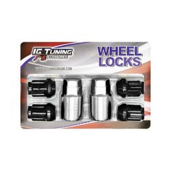 Set De Tuercas Color Azul 6 Pzas - Ig Tuning