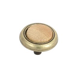 Halador Botón Latón Mate 3.15x2.44 Cm - Fincsa