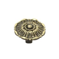 Halador Botón Latón Mate 3.53x2.21 Cm - Fincsa