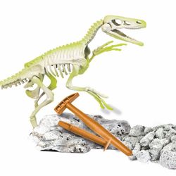 Arqueo jugando Velociraptor - Clementoni
