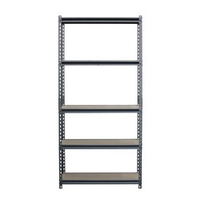 Estante De Metal Y Madera De 5 Niveles 183x86x35 Cm - Ace