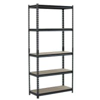 Estante De Metal Y Madera De 5 Niveles 183x86x35 Cm - Ace