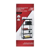Estante De Metal Y Madera De 5 Niveles 152x76x30 Cm - Ace