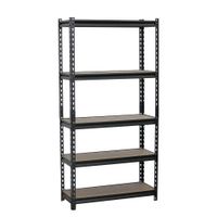 Estante De Metal Y Madera De 5 Niveles 152x76x30 Cm - Ace