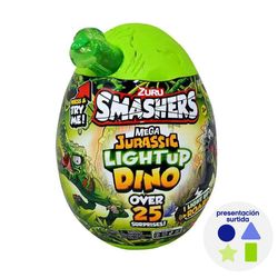 Smashers Mega Jurásico Lightup Dino Diseños Surtidos - Zuru
