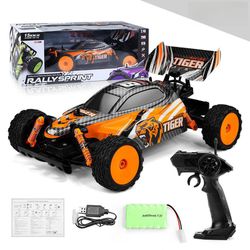 Carro Tiger Sand Buggy A Control Remoto Naranja - Zingo Racing