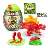 Smashers Mini Jurasico Lightup Dino Diseños Surtidos - Zuru